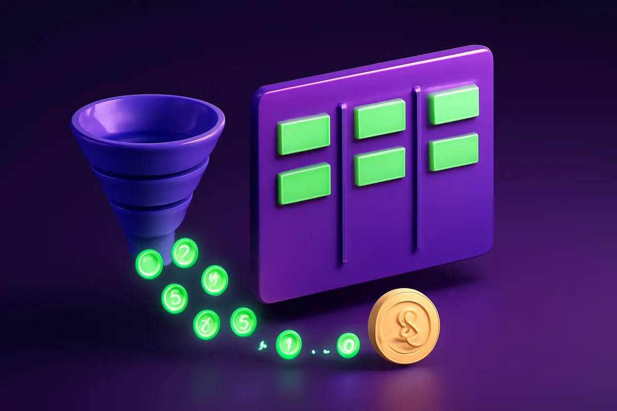 Funil de vendas visual no CRM WhatsApp: como estruturar pipeline
